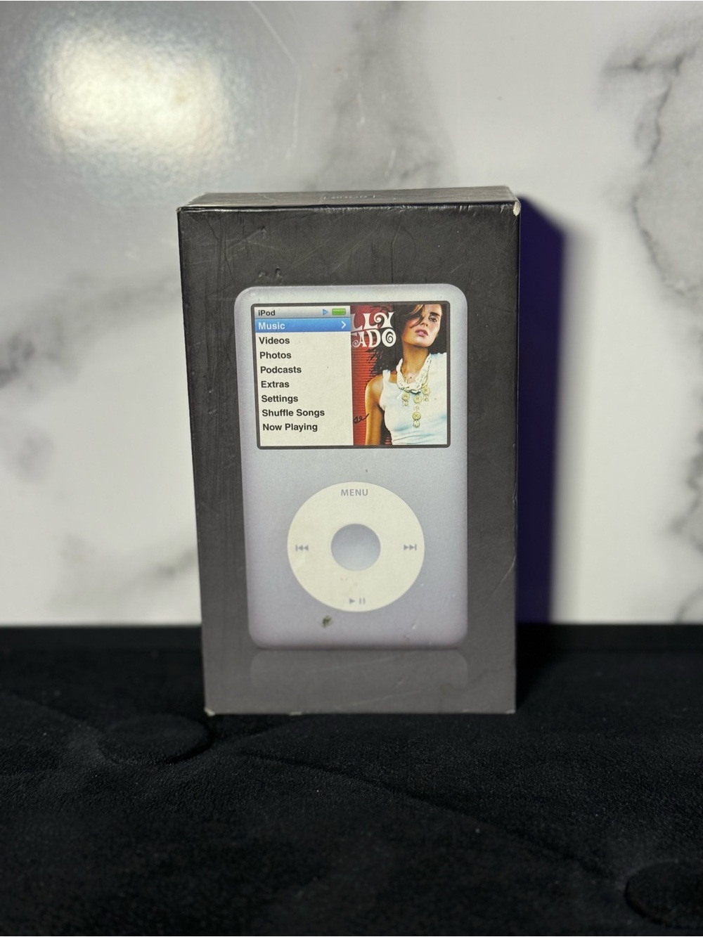 Apple iPod Classic Silver with White Click Wheel